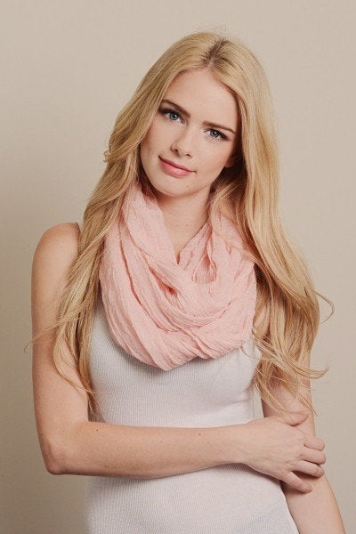 scarf women, infinity scarf, peach pink scarves, Fashion Accessories,Woman Scarves,mothers day gift, Mom Gift, Women Scarves, birthday gifts