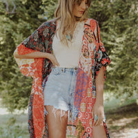 Boho Kimono, Kimono Wrap, Beach cover up,Bohemian,festival,Oversized,Boho style,cardigan ,Summer Dress,Boho