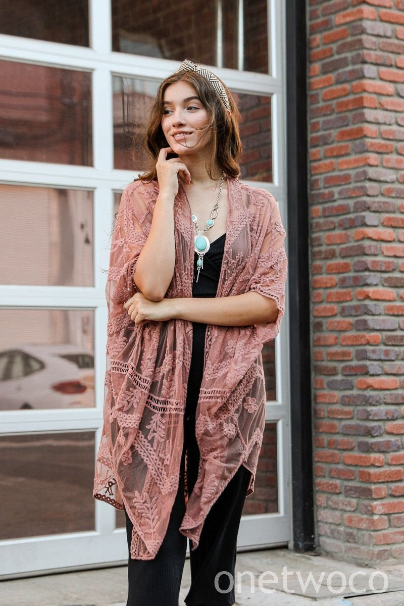 Green Lace Kimono, Best Friend Gift, Gift For Her, Gift For Birthday, Gift For Women, gift for bridesmaid