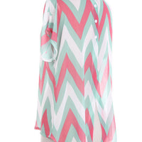 summer sheer tank women, tank top woman, shirts for women, pink shirt women, chevron blouse women, collared blouse