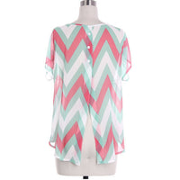 summer sheer tank women, tank top woman, shirts for women, pink shirt women, chevron blouse women, collared blouse