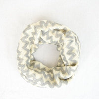 Ivory Knit Scarf, Winter Gifts, Chunky Scarf, Knitted loop Scarf, for him, for men, unique Christmas gift