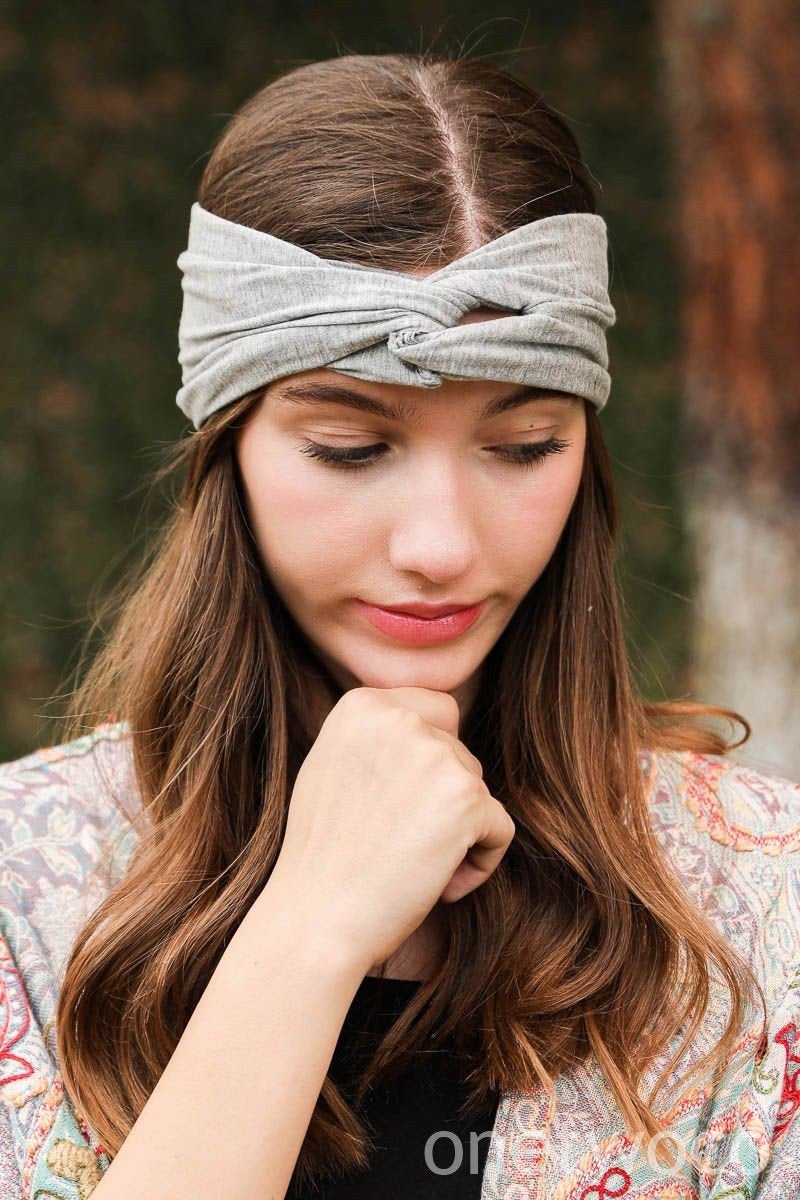 Red headband, Twist Headband,Yoga Headband,Fitness Headband, Nurse headband, Wide headband, Solid Color Headband, Football Headband