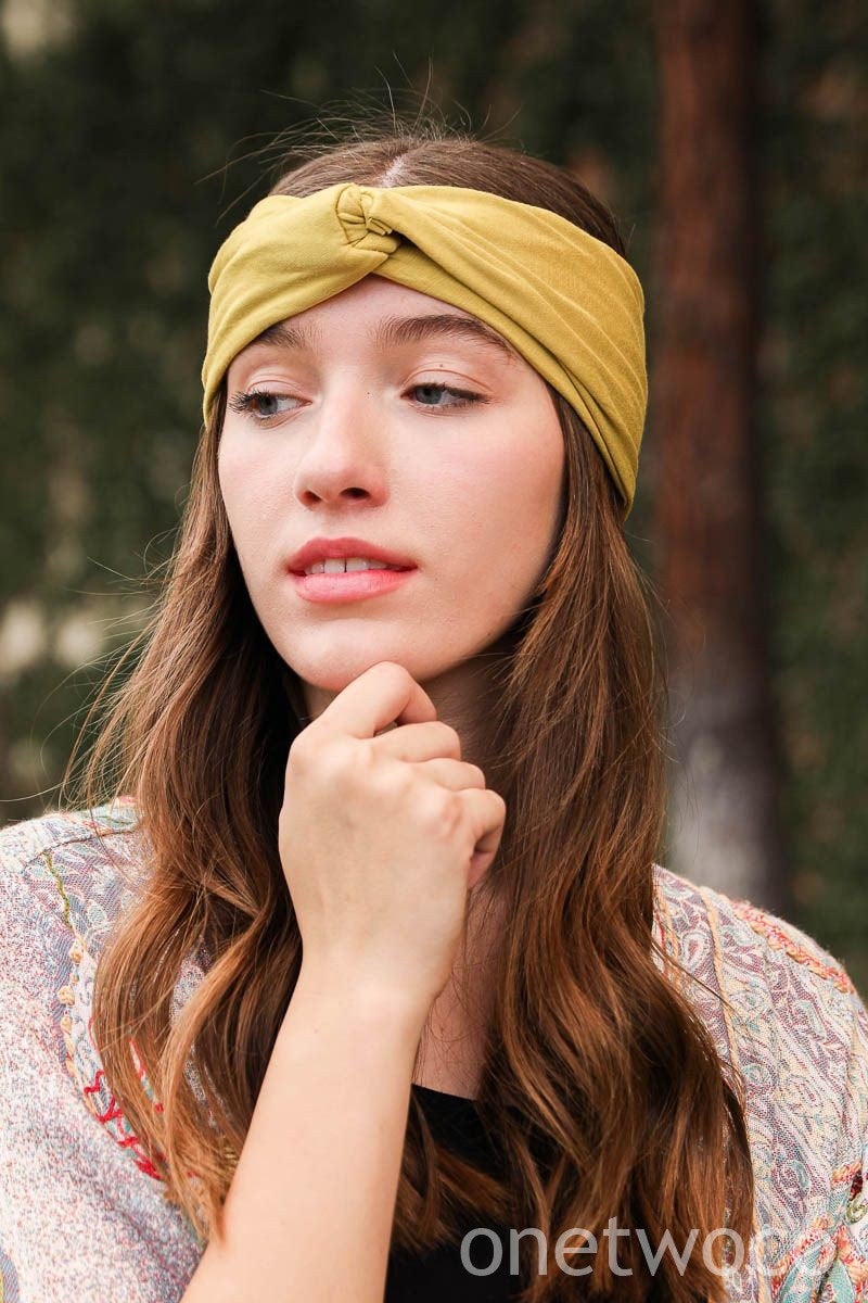 Red headband, Twist Headband,Yoga Headband,Fitness Headband, Nurse headband, Wide headband, Solid Color Headband, Football Headband