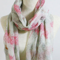 Pink Life of Tree Scarf - Bean Concept - Etsy