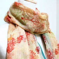 Pink Life of Tree Scarf - Bean Concept - Etsy