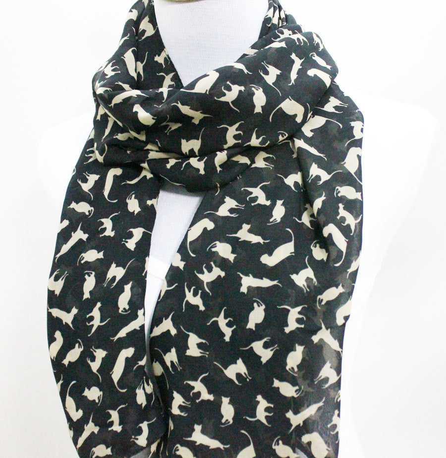 Pink Cat Scarf - Bean Concept - Etsy
