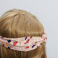 Little Birds Pink Headband - Bean Concept - Etsy