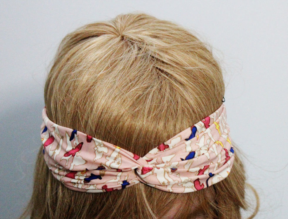 Little Birds Pink Headband - Bean Concept - Etsy