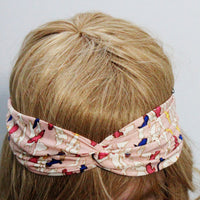 Little Birds Pink Headband - Bean Concept - Etsy