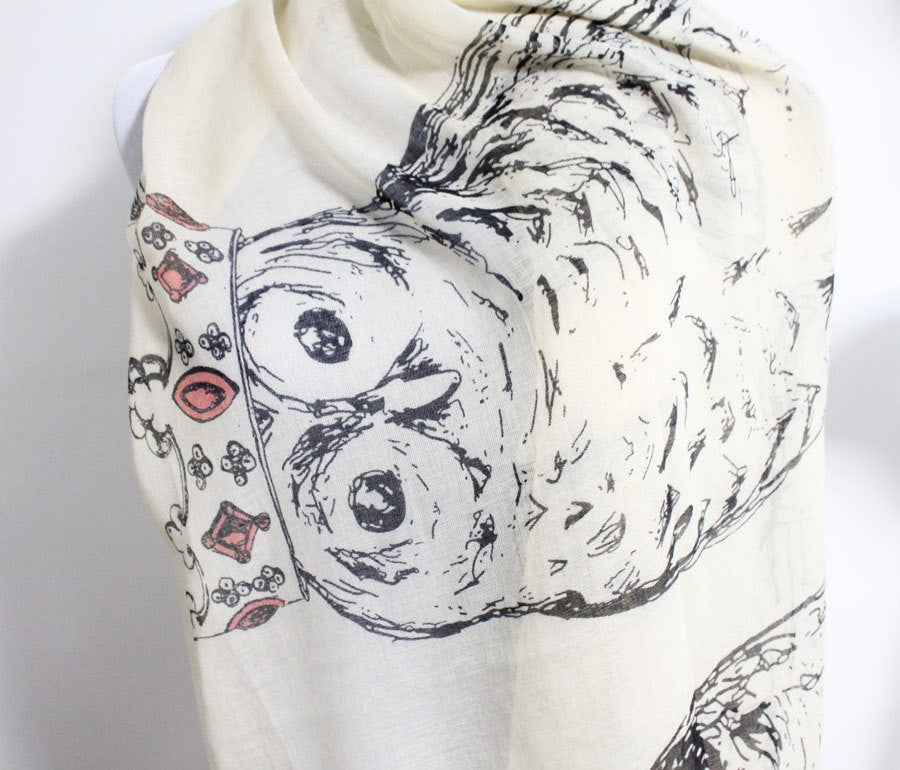 Owl Infinity Scarf - Bean Concept - Etsy