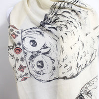 Owl Infinity Scarf - Bean Concept - Etsy