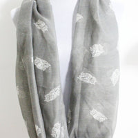 Owl Infinity Scarf - Bean Concept - Etsy