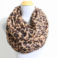 Leopard Infinity Scarf - Bean Concept - Etsy