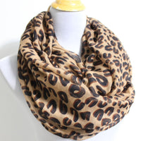Leopard Infinity Scarf - Bean Concept - Etsy