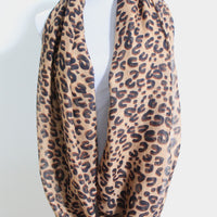 Leopard Infinity Scarf - Bean Concept - Etsy