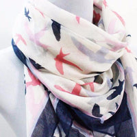 White Seagull Square Scarf - Bean Concept - Etsy