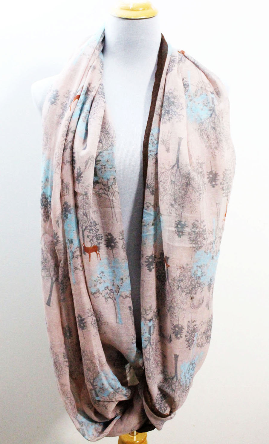 Pink Tree Scarf - Bean Concept - Etsy