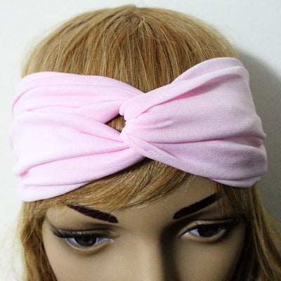Rose Pink Yoga Headband - Bean Concept - Etsy