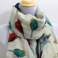 Beige Little Bird Scarf - Bean Concept - Etsy