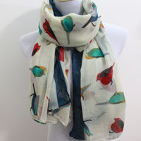 Beige Little Bird Scarf - Bean Concept - Etsy