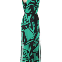 Mint Stripe Maxi Dress - Bean Concept - Etsy