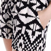 Aztec Print Summer Shorts - Bean Concept - Etsy