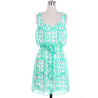 Mint Aztec Short Dress - Bean Concept - Etsy