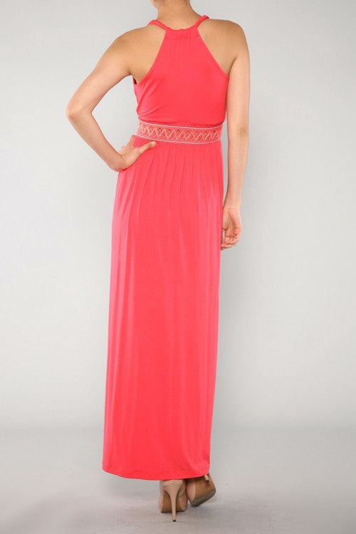 Navy Maxi Dress - Bean Concept - Etsy