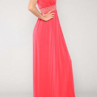Coral Boho Maxi Dress - Bean Concept - Etsy