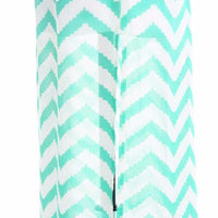 Coral Chevron Open Back Maxi Dress - Bean Concept - Etsy