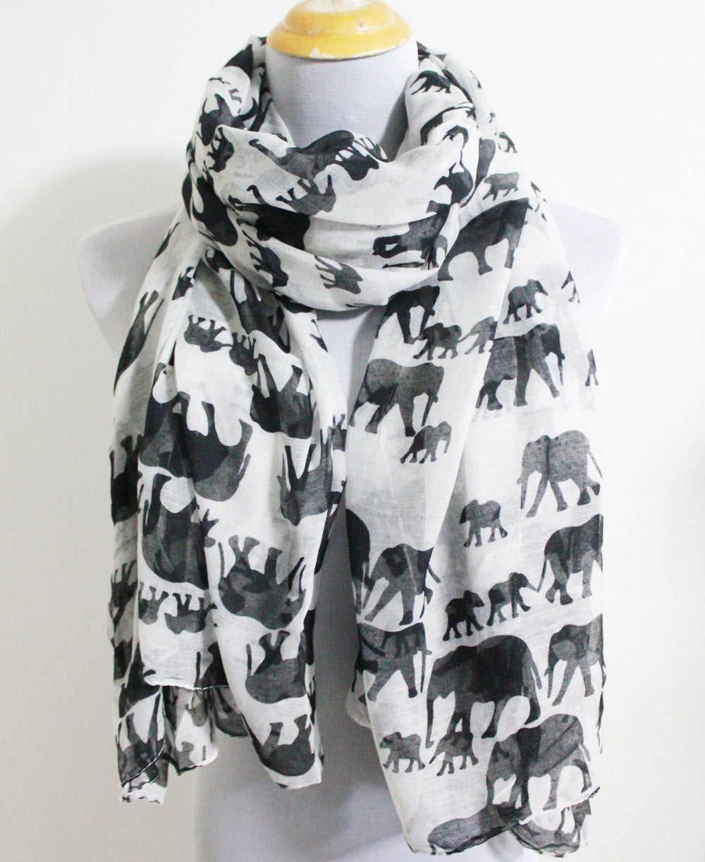 White Elephant Scarf - Bean Concept - Etsy