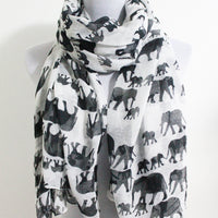 White Elephant Scarf - Bean Concept - Etsy