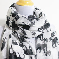 White Elephant Scarf - Bean Concept - Etsy