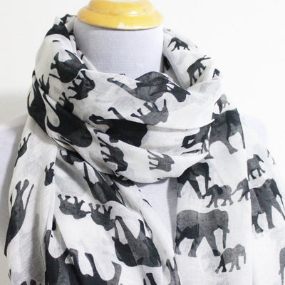 White Elephant Scarf - Bean Concept - Etsy
