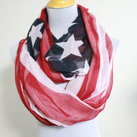 American Flag Infinity Scarf - Bean Concept - Etsy