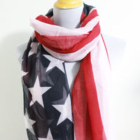 American Flag Scarf - Bean Concept - Etsy