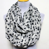 Mint Green Bird on Branch Infinity Scarf - Bean Concept - Etsy
