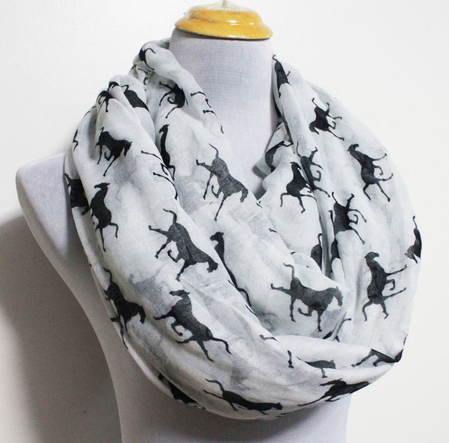 Horse Scarf - Bean Concept - Etsy