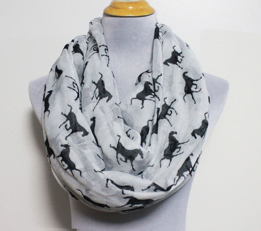 Horse Scarf - Bean Concept - Etsy