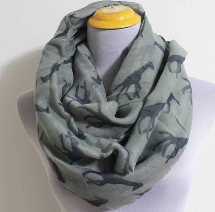 Beige Giraffe Scarf - Bean Concept - Etsy