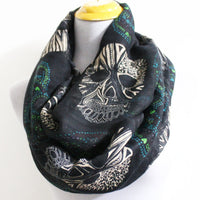 Pink Skull Infinity Scarf - Bean Concept - Etsy