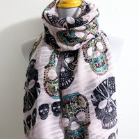 Skull Scarf - Bean Concept - Etsy