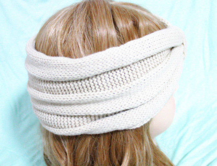 Wheat Knitted Headband - Bean Concept - Etsy