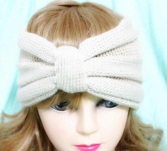 Wheat Knitted Headband - Bean Concept - Etsy