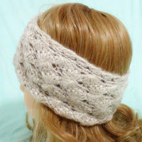 Wheat Knitted Headband - Bean Concept - Etsy