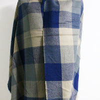 Plaid Blanket Scarf - Bean Concept - Etsy