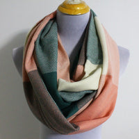 Plaid Blanket Scarf - Bean Concept - Etsy