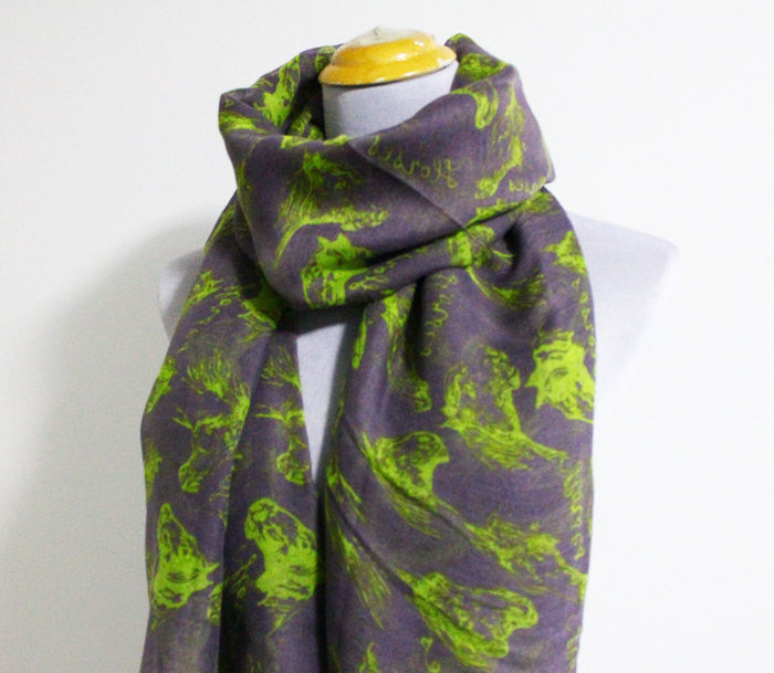 Horse Infinity Scarf - Bean Concept - Etsy