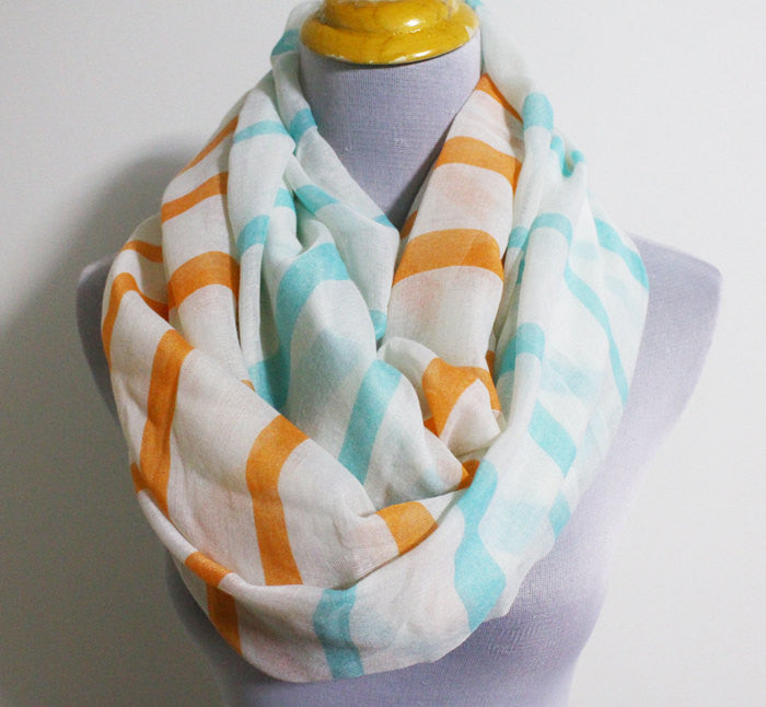 Striped Scarf - Bean Concept - Etsy